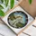 Intimate Embracing Couple Tiffany Style Stained Glass Blooming Roses Dreamlike Landscape Art Stained Glass Suncatcher - 3