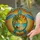 Sea Turtle Stained Glass Mosaic Tropical Beach Sunset Palm Tree Turquoise Ocean Art Stained Glass Suncatcher - 2