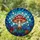 Tiffany Stained Glass Mushroom Celestial Mosaic Iridescent Orbs Glowing Fungi Art Stained Glass Suncatcher - 1