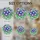 Edge-to-Edge Morning Glory Stained Glass - Tiffany Mosaic Jewel Tone Floral Art Stained Glass Suncatcher - 4