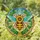 Majestic Bee Sunflower Tiffany Stained Glass Floral Mosaic - Nature Garden Decor Gift Stained Glass Suncatcher - 1