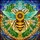 Majestic Bee Sunflower Tiffany Stained Glass Floral Mosaic - Nature Garden Decor Gift Stained Glass Suncatcher - 5