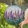 Stained Glass Wildflower Meadow - Tiffany Jewel Tone Sky Blue Yellow Mosaic Intricate Patterns Stained Glass Suncatcher - 2
