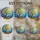 Majestic Tree Golden Leaves Moon Stars Rich Blue Night Sky Tiffany Stained Glass Stained Glass Suncatcher - 4