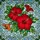 Red Hibiscus Flower Stained Glass Mosaic - Tiffany Style Floral Home Decor Window Art Stained Glass Suncatcher - 5