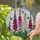 Vibrant Foxglove Bumblebee Tiffany Stained Glass Floral Mosaic - Nature Lover Home Decor Gift Stained Glass Suncatcher - 2