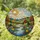 Tiffany Style River Landscape Suncatcher with Vibrant Jewel Tone Flowers and Hills Art Stained Glass Suncatcher - 1