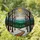 Winter Forest Path Snowy Landscape Tiffany Style Stained Glass Radiant Sun Jewel Tones Stained Glass Suncatcher - 1