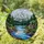 Mountain Lake River Rocky Shores Pine Forest Snow Peak Cloudy Sky Tiffany Glass Design Stained Glass Suncatcher - 1