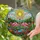 Two Pink Flamingos Stained Glass Art - Tiffany Style River, Flowers & Sky Mosaic Decor Stained Glass Suncatcher - 2