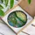Green Spotted Frog Lily Pad Lotus Bamboo Stained Glass Art Panel Colorful Window Display Stained Glass Suncatcher - 3