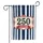250th Anniversary Emblem Flag 1776-2026 - USA Patriotic Stripes Gold Star Design Garden Flag - 3