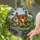 Detailed Stained Glass Cottage House, Vibrant Garden Path, Tiffany Style Jewel Tone Art Stained Glass Suncatcher - 2