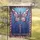 Patriotic Red White Blue Stained Glass Fairy Skeleton 1776-2026 - USA 250th Anniversary Garden Flag - 5