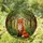 Majestic Red Fox Forest Stained Glass Art - Intricate Tiffany Style Wildlife Decor Stained Glass Suncatcher - 1