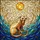 Two Ferrets Stained Glass Mosaic Intertwined Tails Tiffany Style Sun Moon Stained Glass Suncatcher - 5