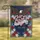 Bald Eagle 250 1776-2026 - Independence Forever USA Patriotic Floral Border Gift Garden Flag - 1