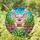 Piglet Stained Glass Fence Clover Blossom Field Tiffany Style Window Art Gift Stained Glass Suncatcher - 1