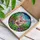 Piglet Stained Glass Fence Clover Blossom Field Tiffany Style Window Art Gift Stained Glass Suncatcher - 3