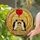 Emperor Penguin Red Heart Balloon Tree Ring Mosaic - 5th Anniversary Gift Emma & Noah Stained Glass Suncatcher - 2