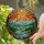 Tiffany Stained Glass Mountain River Landscape Pine Forest Wildflowers Sun Peaks Stained Glass Suncatcher - 2