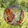 Vibrant Stained Glass Butterfly Tiffany Style Floral Mosaic Botanical Window Decor Stained Glass Suncatcher - 1
