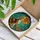 Calico Cat Butterfly Stained Glass Mosaic - Tiffany Style Jewel Tones Home Decor Stained Glass Suncatcher - 3