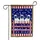 Three Lambs Stained Glass Patriotic Art - USA 250th Anniversary 1776-2026 Gift for Veterans Garden Flag - 3