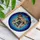 English Bulldog Stained Glass Tiffany Art Portrait Mosaic - Detailed Pet Lover Gift Stained Glass Suncatcher - 3