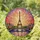 Eiffel Tower Stained Glass Art Parisian Cityscape Bridge Sunset Sunrise Decor Gift Stained Glass Suncatcher - 1