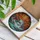 Red Salmon Waterfall Autumn Forest River Currents Tiffany Stained Glass Jewel Tone Art Stained Glass Suncatcher - 3