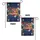 USA Letters Patriotic Floral 250th Anniversary - 250 Years of Freedom Flag Art Garden Flag - 4