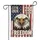 Bald Eagle American Flag 1776-2026 - USA 250th Anniversary Freedom Grunge Vintage Garden Flag - 3