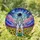 Astronaut Sunflowers Galaxy Stained Glass - Cosmic Planets Mountain Sky Home Decor Stained Glass Suncatcher - 1