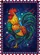 Multi-color Stained Glass Rooster 1776-2026 - USA 250th Anniversary Freedom Art Garden Flag - 6