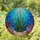 Underwater Kelp Forest Coral Reef Sea Anemone Sandy Seabed Jewel Tone Stained Glass Art Stained Glass Suncatcher - 1