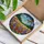 Monarch Butterfly Wildflower Meadow Purple Lupine Red Poppy Tiffany Stained Glass Art Stained Glass Suncatcher - 3