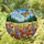 Monarch Butterfly Wildflower Meadow Purple Lupine Red Poppy Tiffany Stained Glass Art Stained Glass Suncatcher - 1