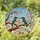 Two Kingfisher Birds Cherry Blossoms Tree Branch Tiffany Stained Glass Mosaic Art Stained Glass Suncatcher - 1