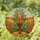 Intricate Scarecrow Jack-o'-Lantern Stained Glass Autumn Cornfield - Fall Harvest Stained Glass Suncatcher - 1