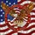 Bald Eagle American Flag 250 Years 1776-2026 - USA 250th Anniversary Gift for Veterans Stained Glass Suncatcher - 5