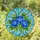 Tiffany Style Blue Roses Stained Glass Mosaic Art - Intricate Floral Design Stained Glass Suncatcher - 1