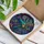 Professional Hair Dryer Scissors Comb Tiffany Jewel Tone Stained Glass - Salon Gift Stained Glass Suncatcher - 3