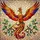 Majestic Phoenix Stained Glass Mosaic Suncatcher - Tiffany Style Art Window Decor Gift for Mom Stained Glass Suncatcher - 5