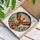 Majestic Phoenix Stained Glass Mosaic Suncatcher - Tiffany Style Art Window Decor Gift for Mom Stained Glass Suncatcher - 3
