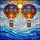Detailed Tiffany Stained Glass Hot Air Balloons Sun Clouds Water Mosaic Jewel Tones Stained Glass Suncatcher - 5