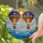 Detailed Tiffany Stained Glass Hot Air Balloons Sun Clouds Water Mosaic Jewel Tones Stained Glass Suncatcher - 2
