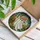 Friendly Cartoon Ghost Witch Hat Broom - Colorful Stained Glass Green Foliage Mosaic Art Stained Glass Suncatcher - 3