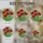 Red Poppies Tiffany Stained Glass Mosaic Flower Art with Lush Green Foliage & Buds Stained Glass Suncatcher - 4