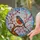 American Robin Cherry Blossom Stained Glass Art - Tiffany Inspired Bird Window Decor Stained Glass Suncatcher - 2